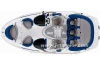 Custom Fit SBU Boat Cover For Sea Doo Challenger - Fits 2000, 2001, 2002, 2004 Models - Protective Trailerable Cover